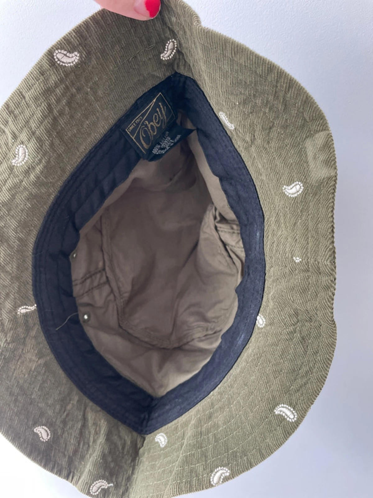 Unisex Obey Printed Bucket Hat - 1499