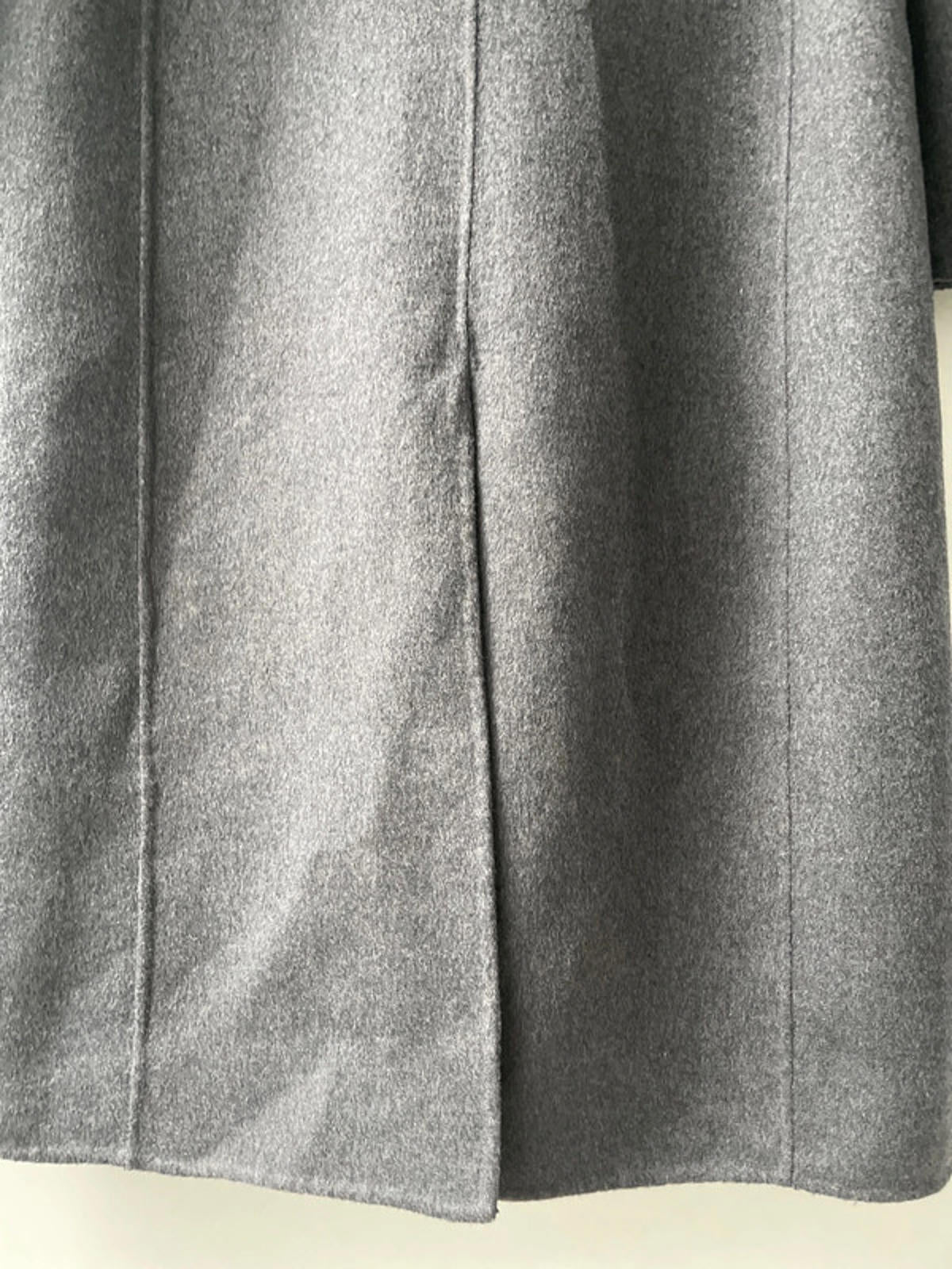 Women’s Lansboter 100% Wool Military Overcoat In Grey - Uk10 - 2389