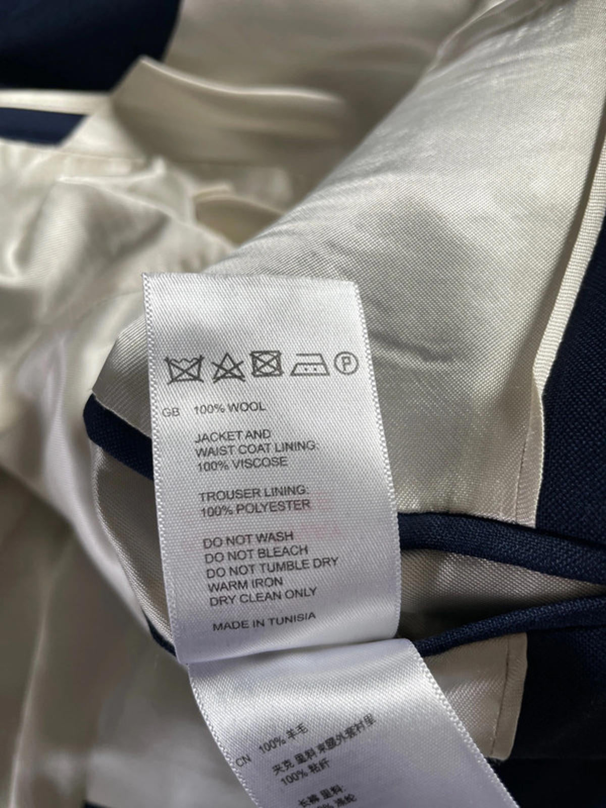 Men’s Reiss Premium 100% Wool Wedding Blazer Jacket - Medium - 1566