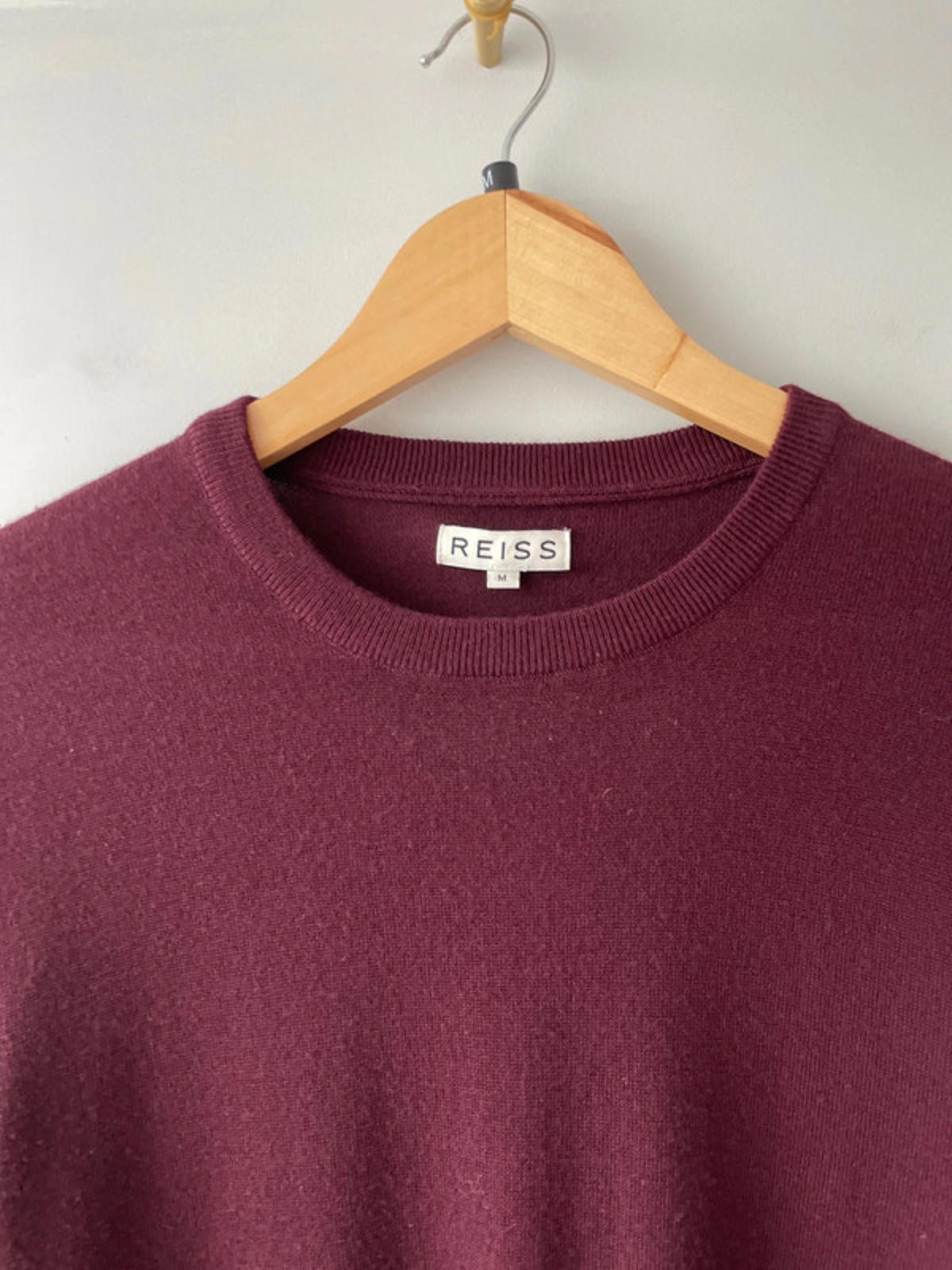 Men’s Reiss Crew Neck Premium Wool Jumper - Medium - 1937