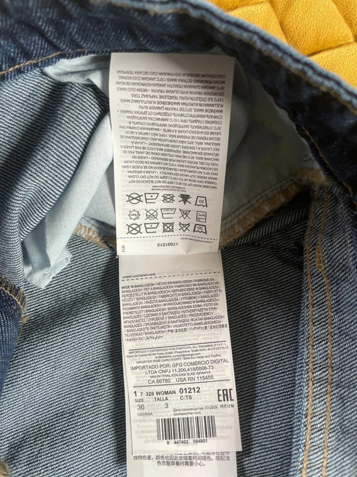 Women’s Mango Wide Leg Pleated Front Soft Denim Jeans - W29/L31 - 2192