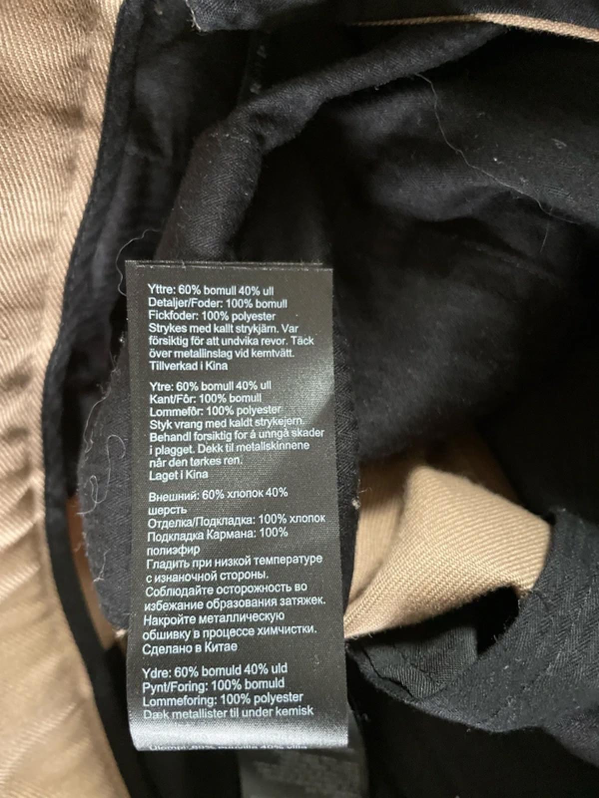 Men’s Allsaints Tapered Cropped Fit Chinos in Beige W30/L27 - 2909