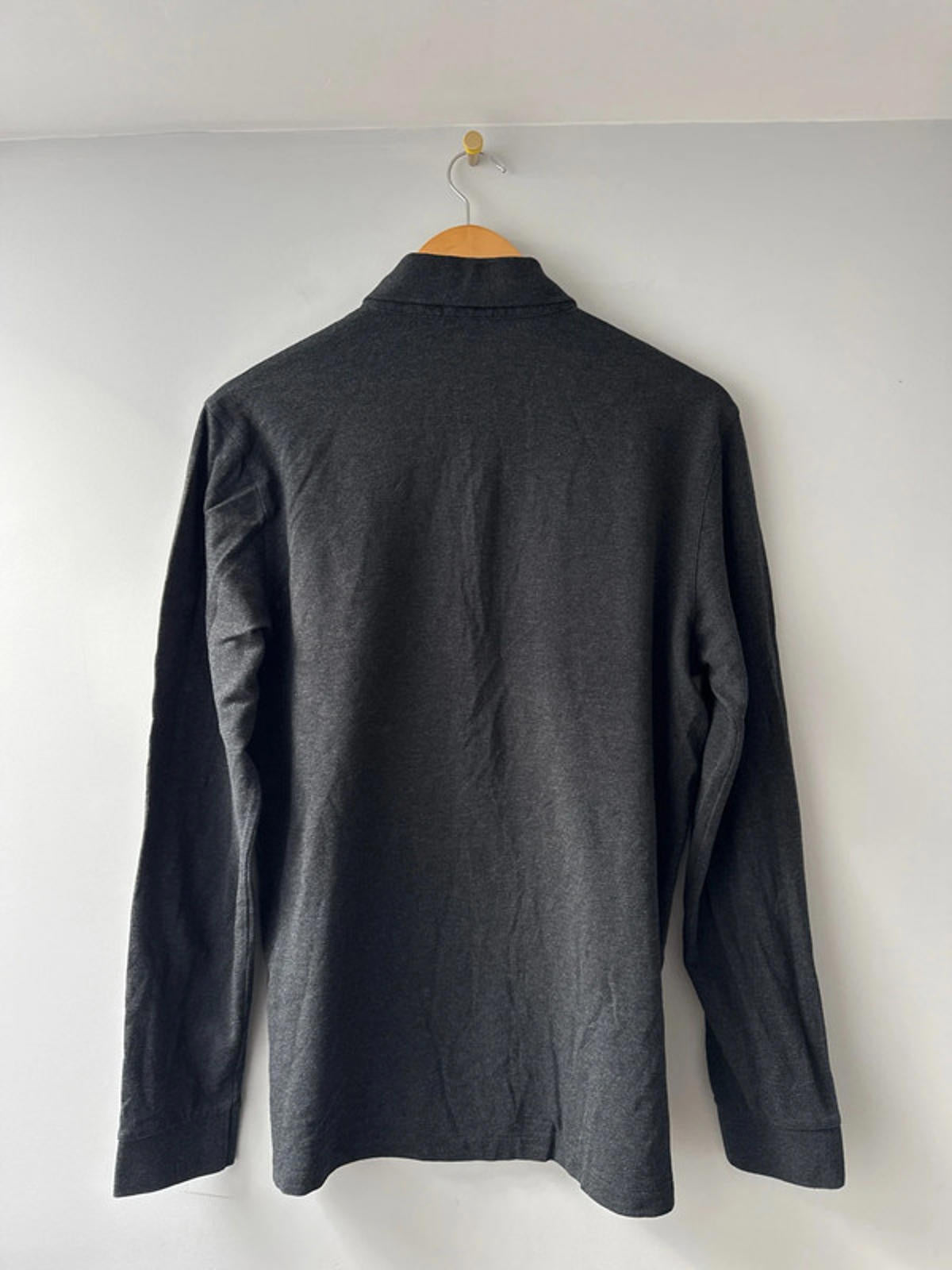 Men’s Hugo Boss Premium Pima Cotton Long Sleeve Polo Top - Medium - 0325
