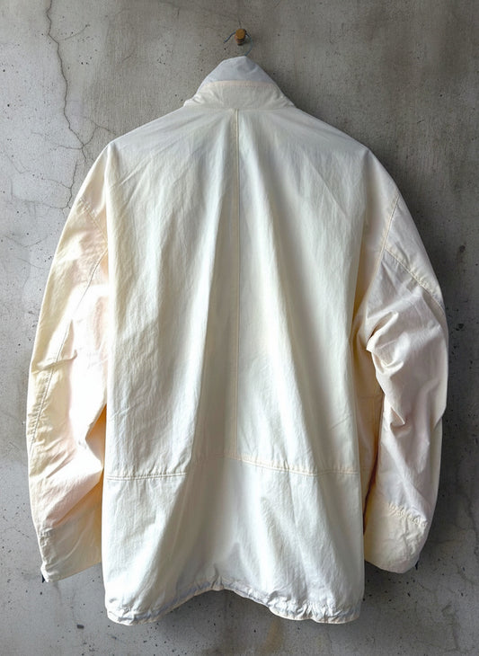 Men’s Hugo BOSS Sport Vintage Lightweight Jacket Coat In Cream - XLarge - 3667