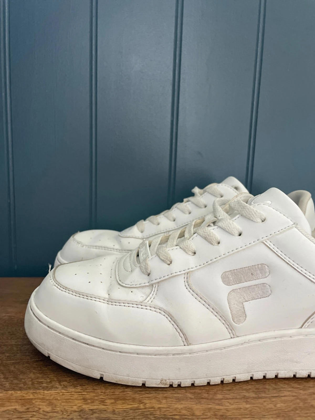 Men’s Fila Court Trainers With Chunky Sole - UK 9 - 0910