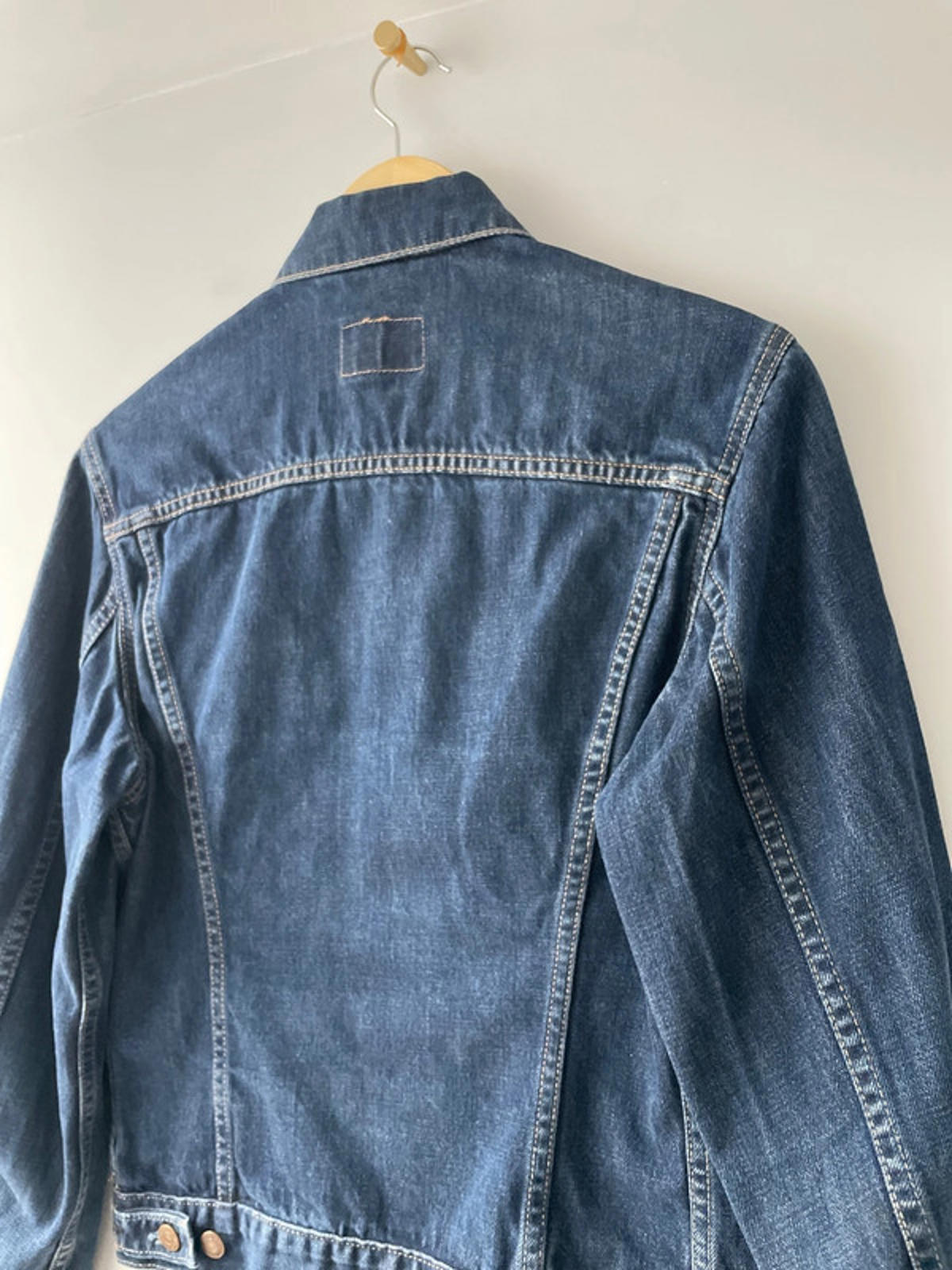 Women’s Levi’s Vintage 70500 Denim Jean Jacket In Navy - Medium - 2385