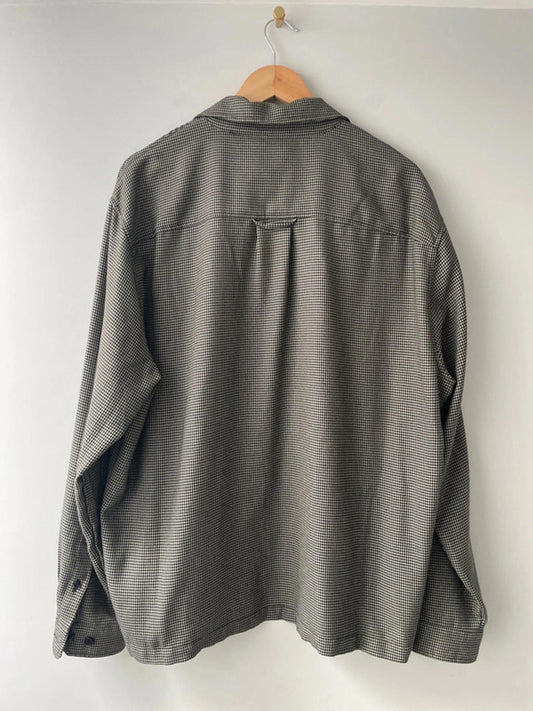 Men’s Weekday Mini Check Lightweight Harrington Jacket - XLarge - 2034