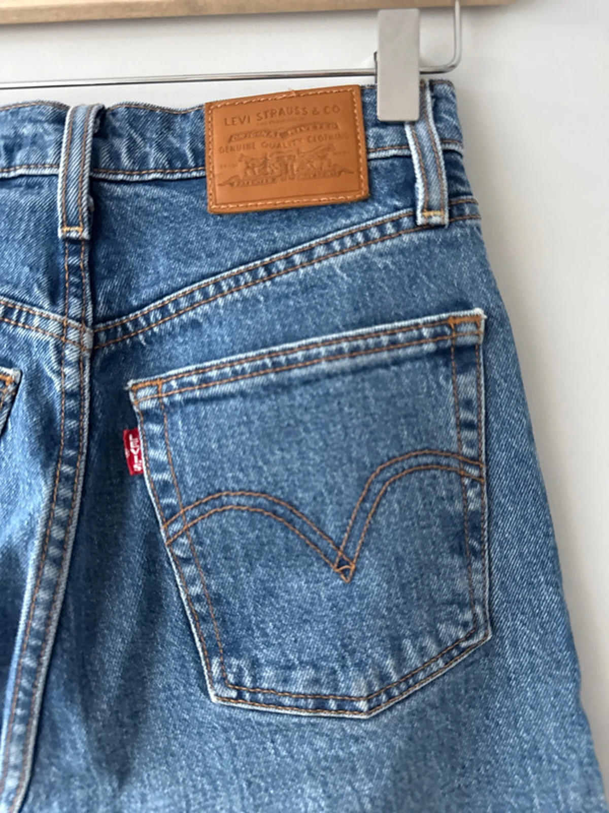 Women’s Ribcage straight fit high waisted jeans - W25/L24 - 1040