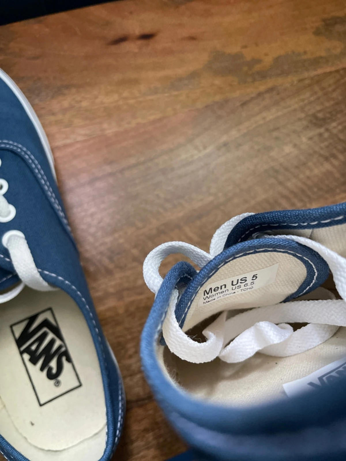 Women’s Vans Authentic Trainers In Blue - UK 4.5 - 1615
