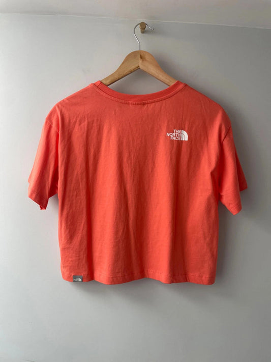 Women’s The North Face Cropped Crew Neck Oversized T-shirt - Small - 1505
