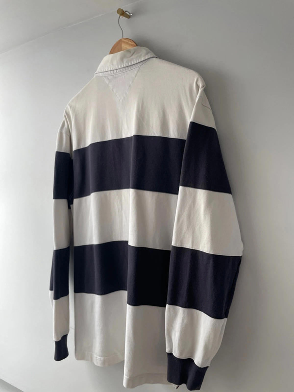 Men’s Tommy Hilfiger Long Sleeve Rugby Polo Top - XLarge - 2002