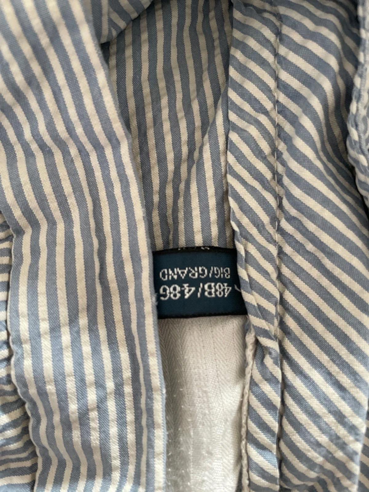 Men’s Ralph Lauren Seersucker Stripe Chino Shorts in Blue - W46/L9.5 - 3151