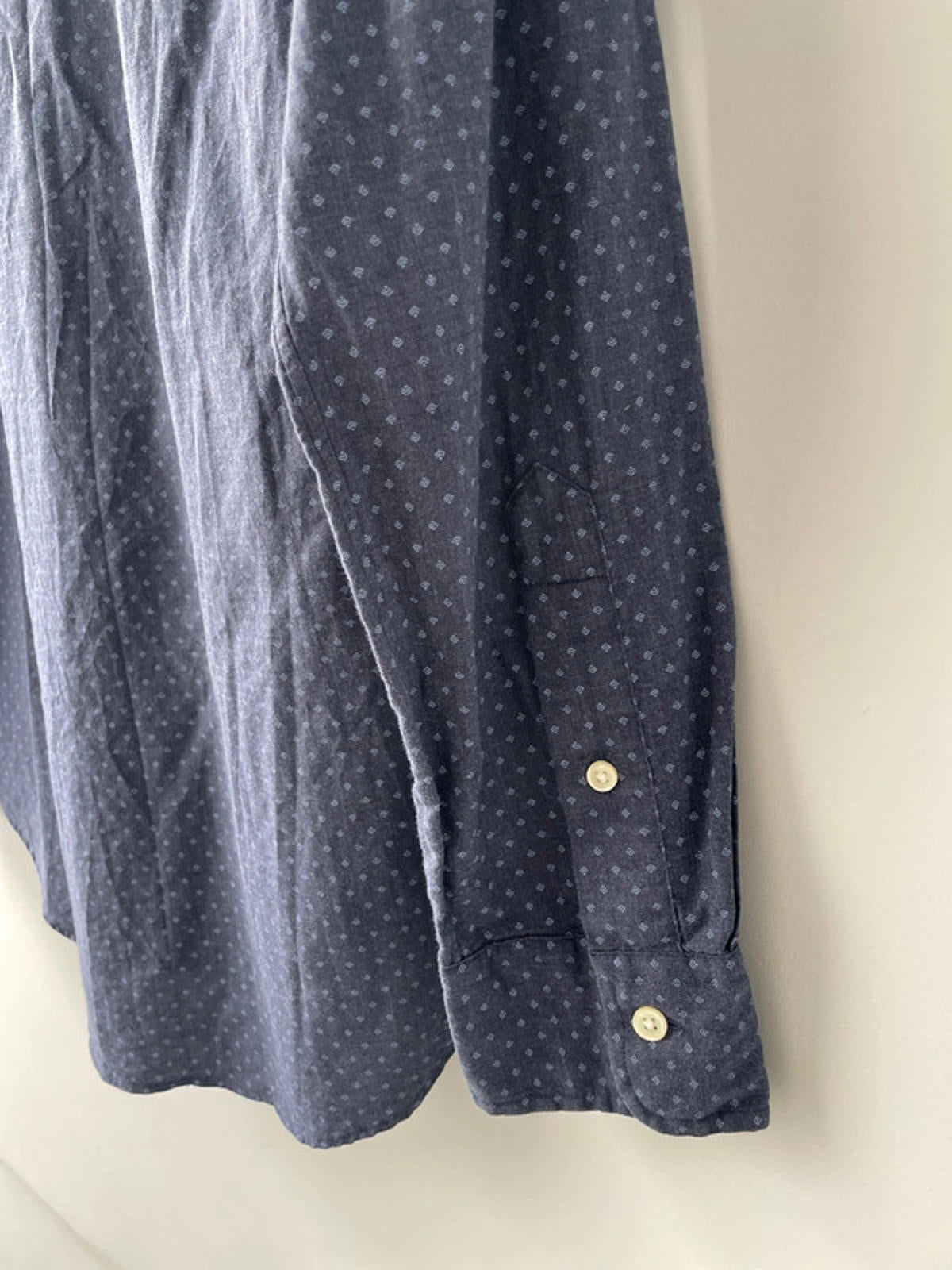 Men’s Ralph Lauren Premium Long Sleeve Slim Fit Shirt Top - Medium - 1545