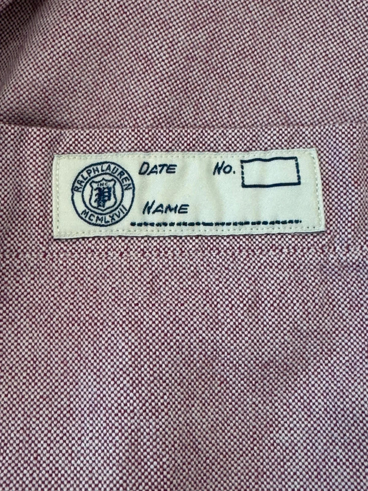 Men’s Ralph Lauren Slim Fit Oxford Chambray Shirt -Small - 1428