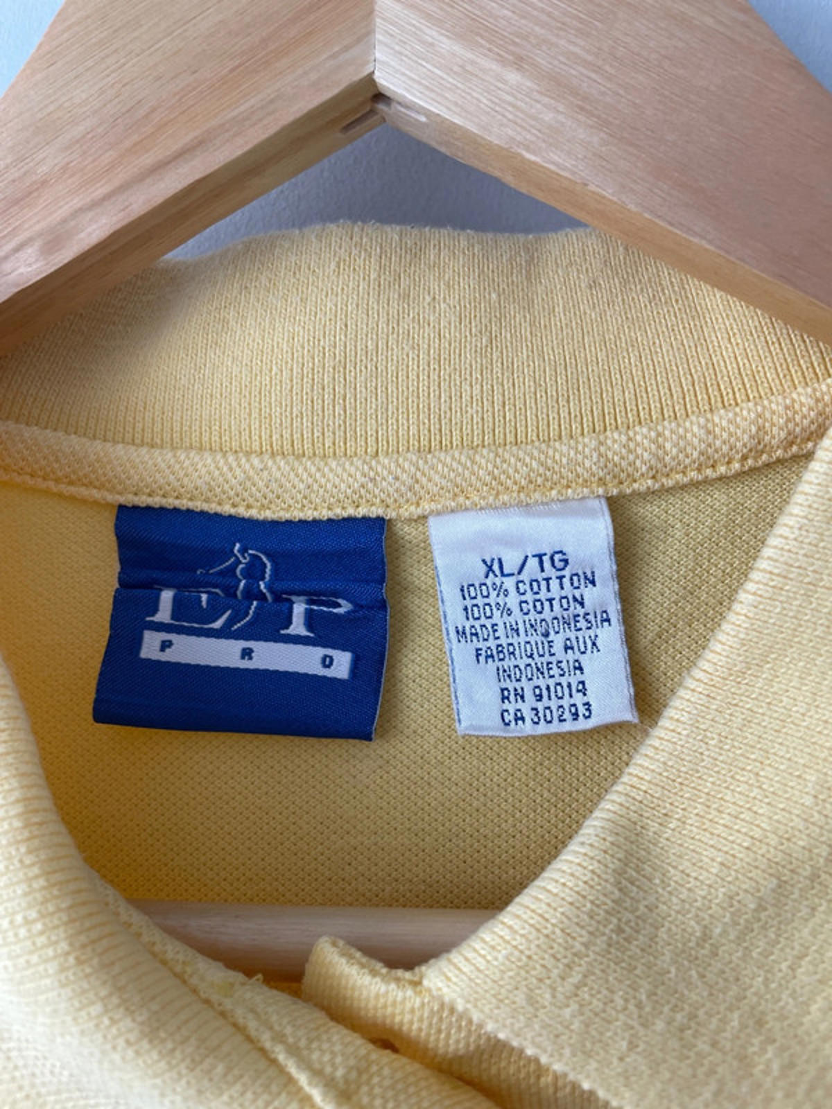Men’s EP Pro Walt Disney Yellow Golf Polo Top - XLarge - 1512
