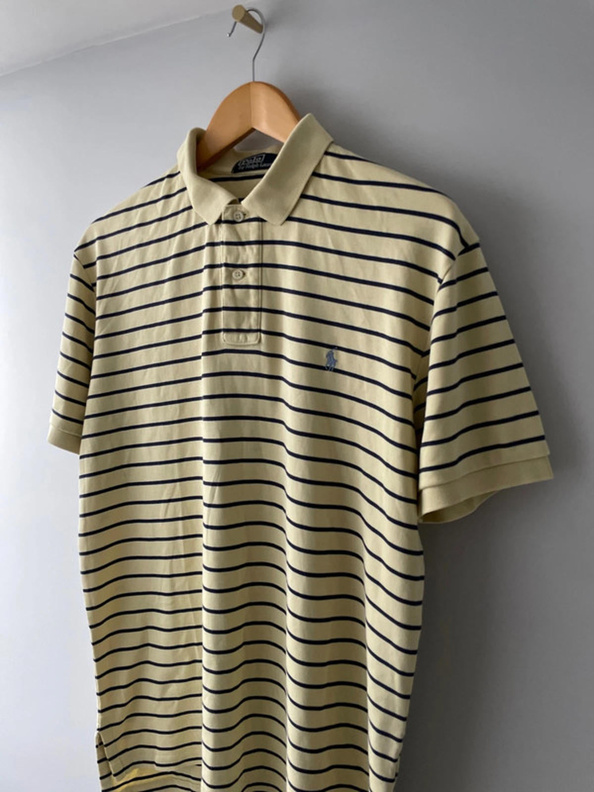 Men’s Ralph Lauren Stripped Polo Top - Medium