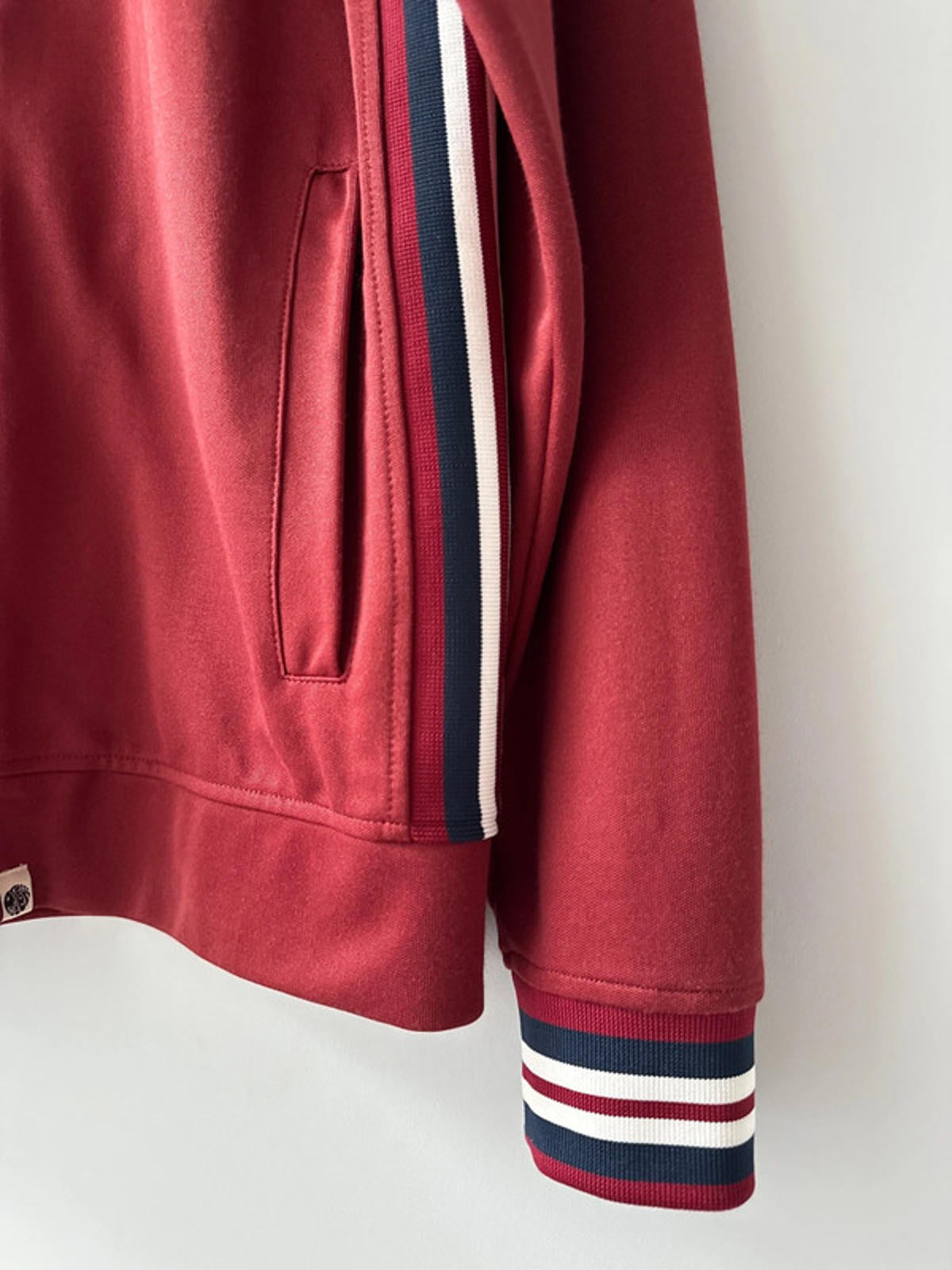 Men’s Pretty Green Zip Through Track Jacket Top - Medium - 1977