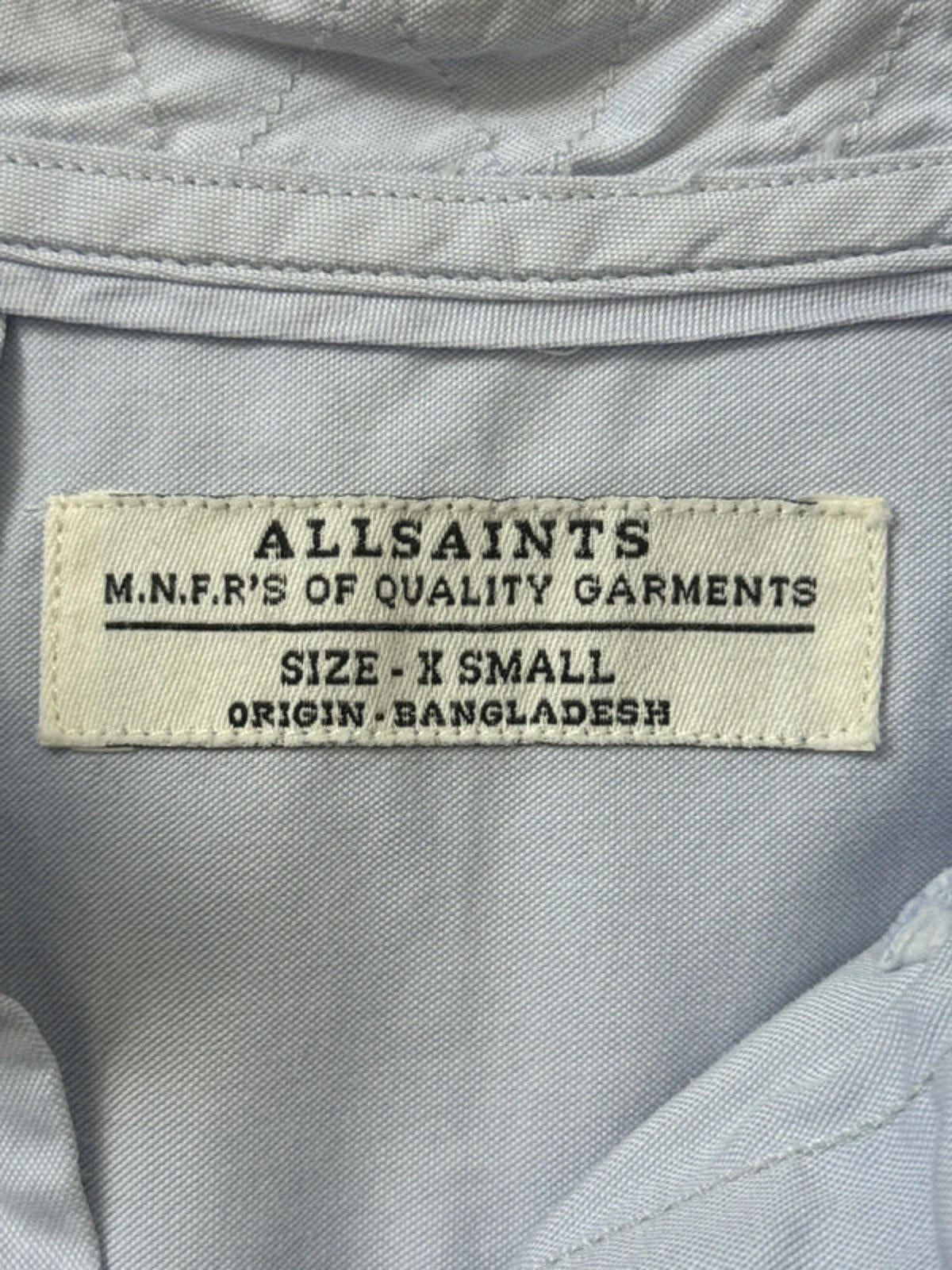 Men’s Allsaints Short Sleeve Shirt - Xtra Small -1341
