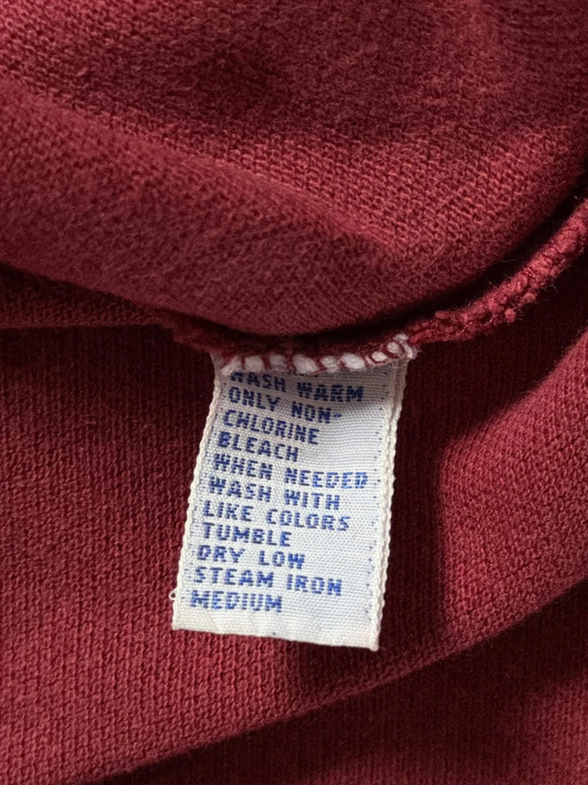 Men’s Ralph Lauren Premium Long Sleeve Polo Top In Burgundy - Large - 2690