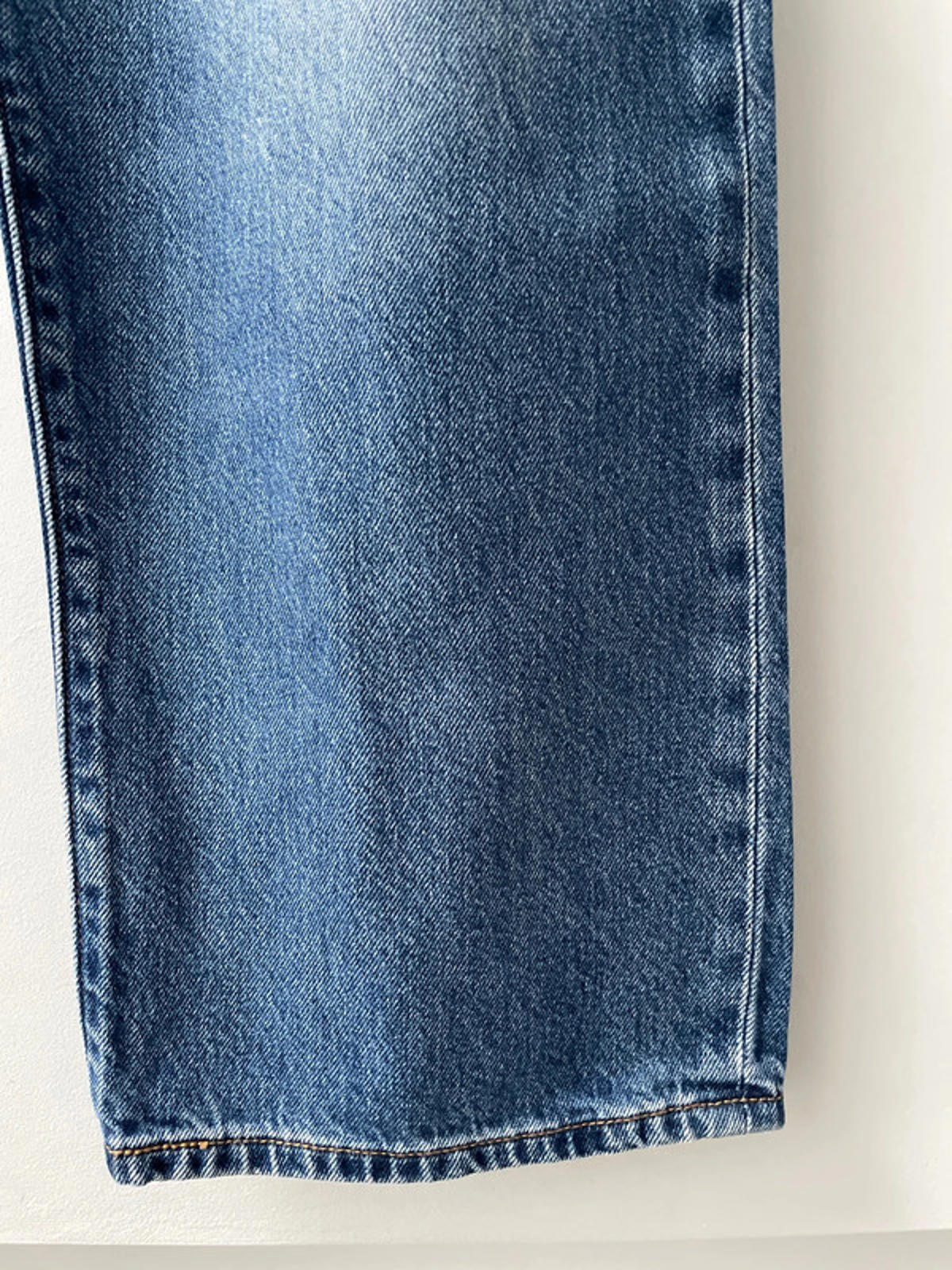 Women’s Levi’s High Waisted Ribcage Straight Fit Jeans In Navy - W32/L29 - 2370