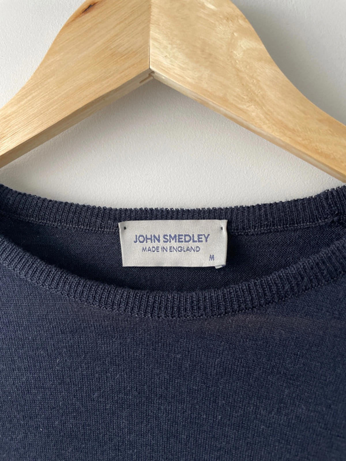Men’s John Smedley Merino Wool Crew Neck Jumper - Medium - 2005