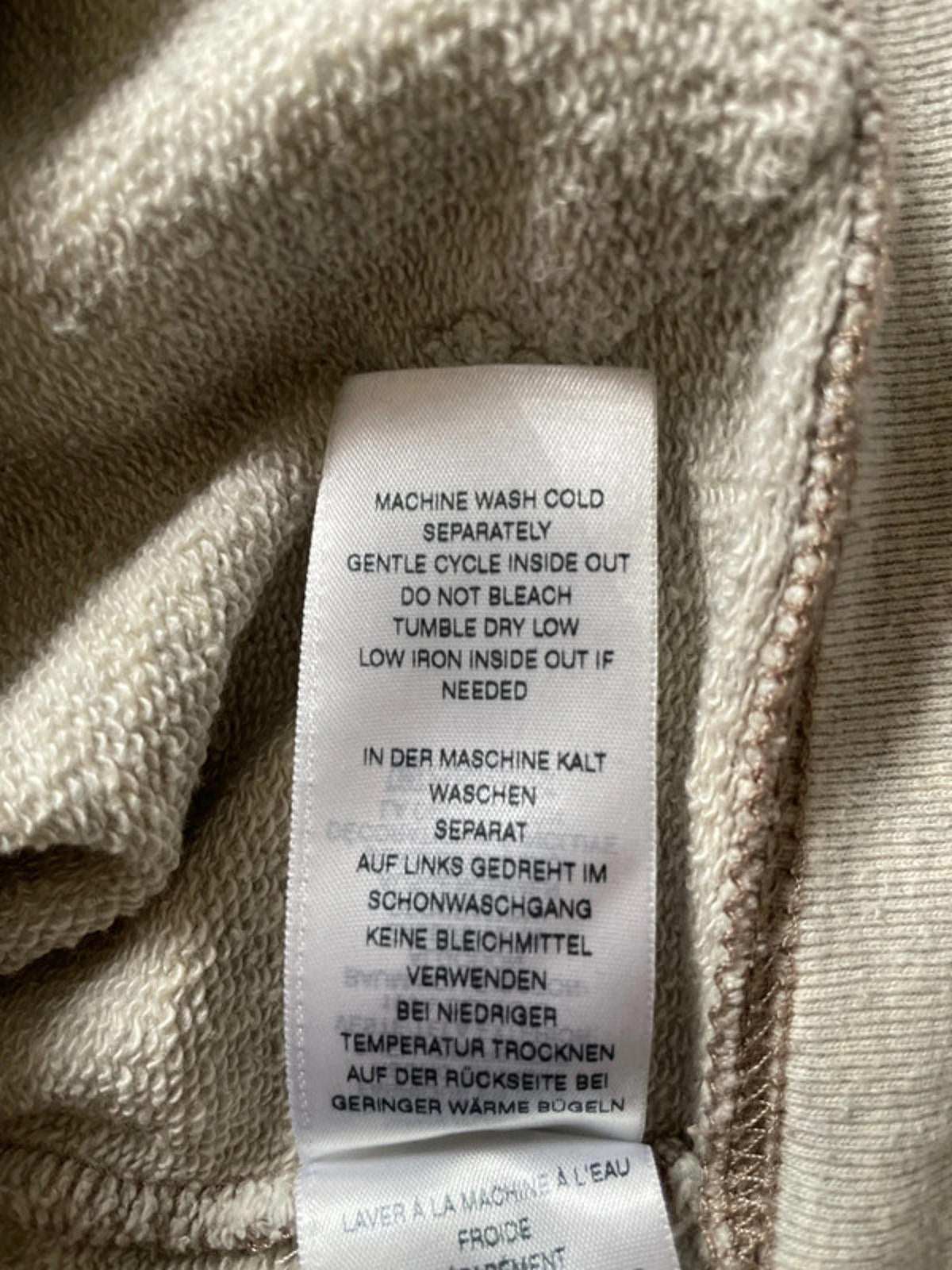 Men’s True Religion Printed Zip Through Hoodie Top - Medium - 1990