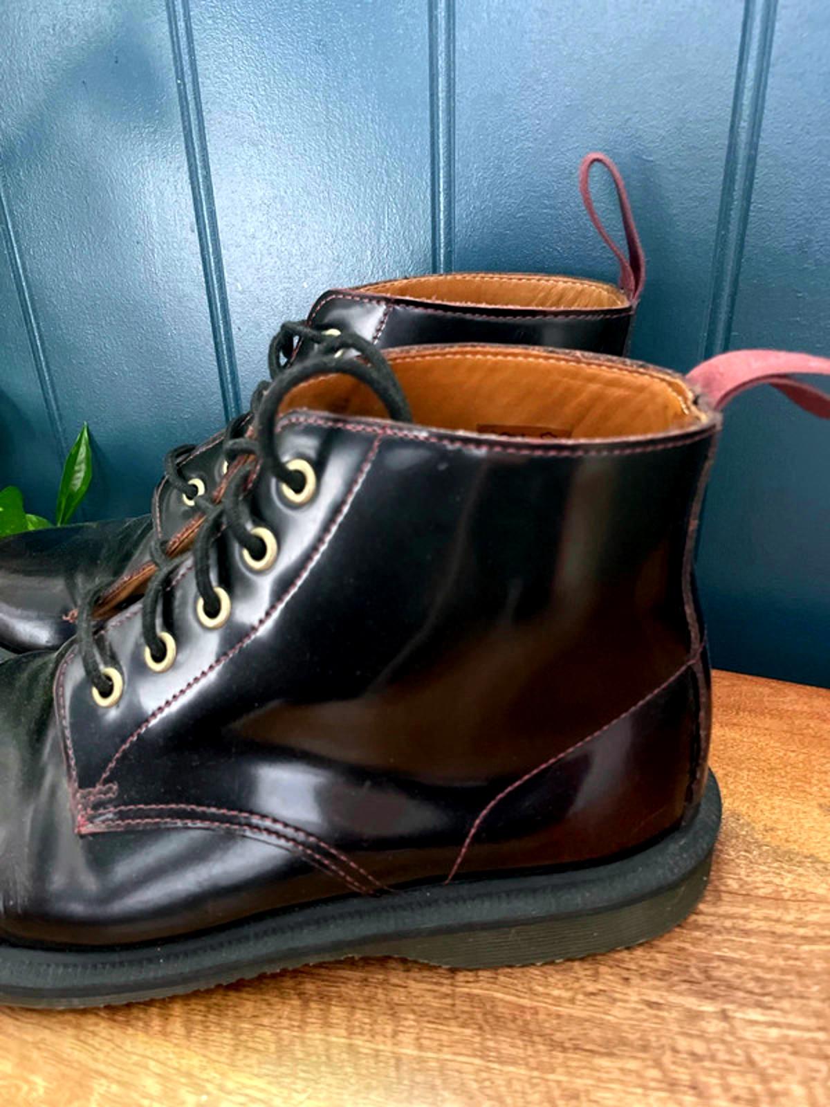 Women’s Dr Martens Emmeline Ankle Lace Up Boots in Cherry Red - UK6 - 2164