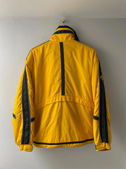 Men’s Descente Vintage Japan Ski Jacket In Yellow/Black - Medium - 2402