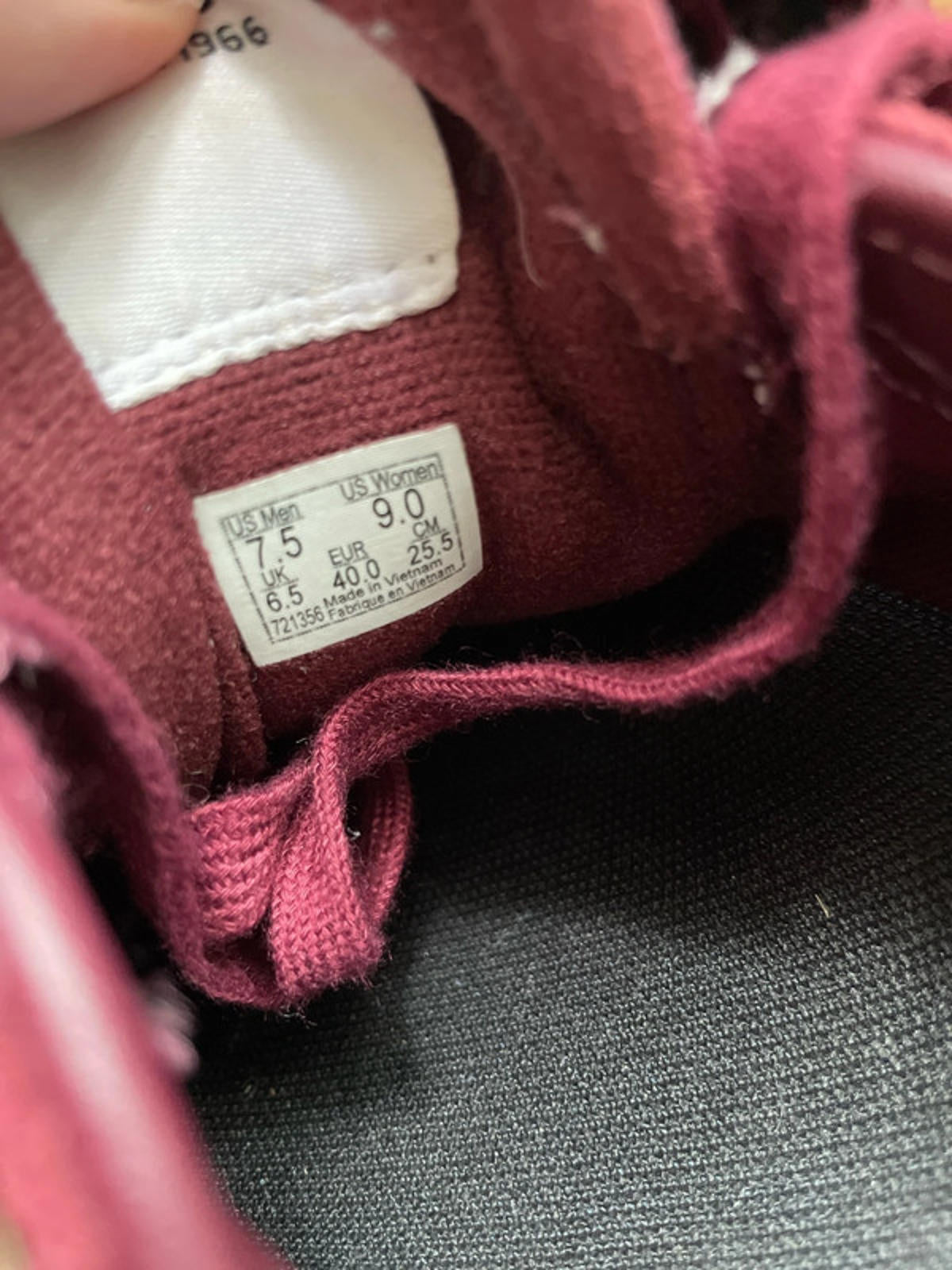 Women’s Vans Ua Paradoxxx Port/White Trainers - UK 6.5 - 1781