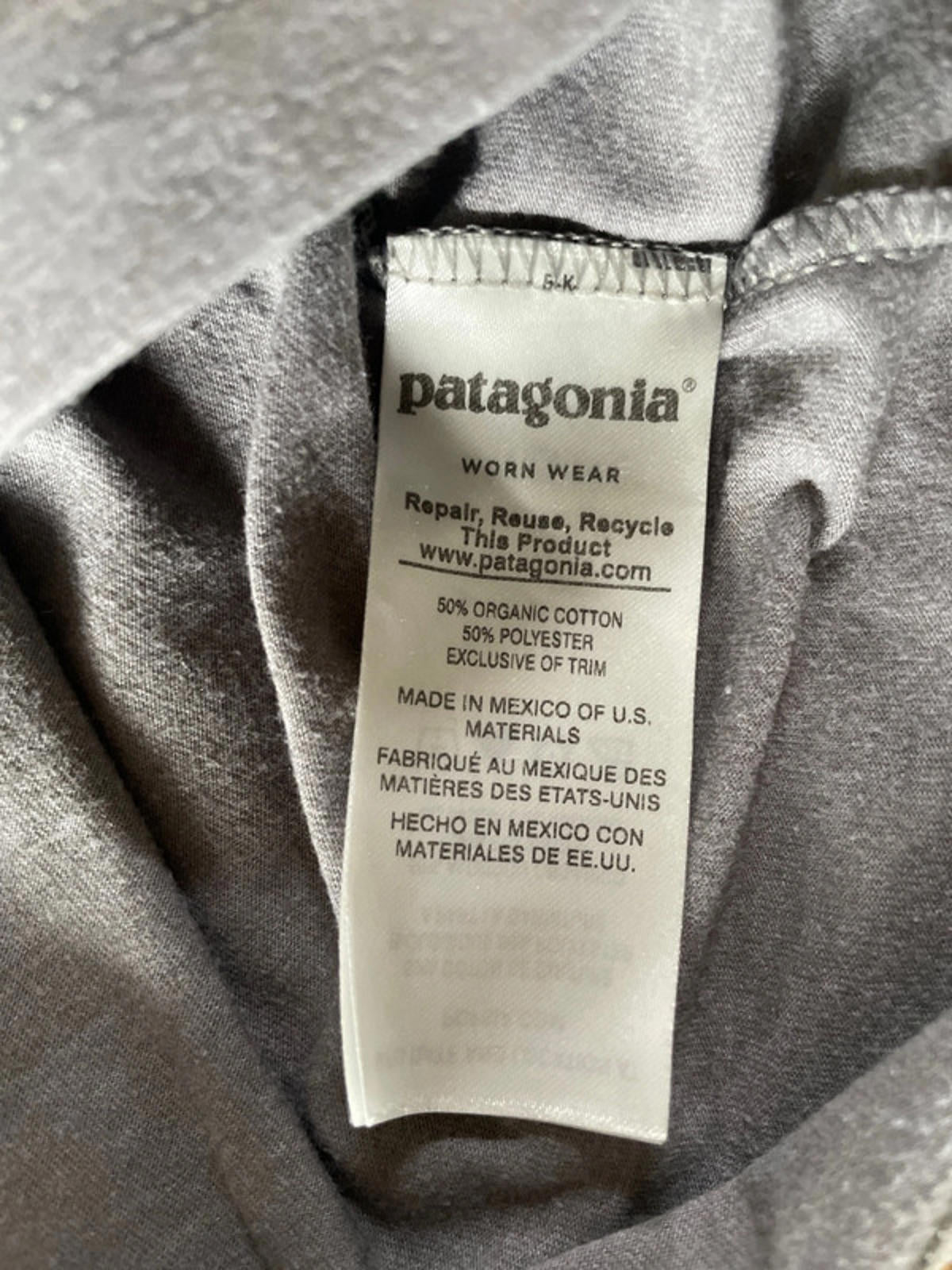 Men’s Patagonia Premium Crew Neck T-shirt With Print - Medium - 1509