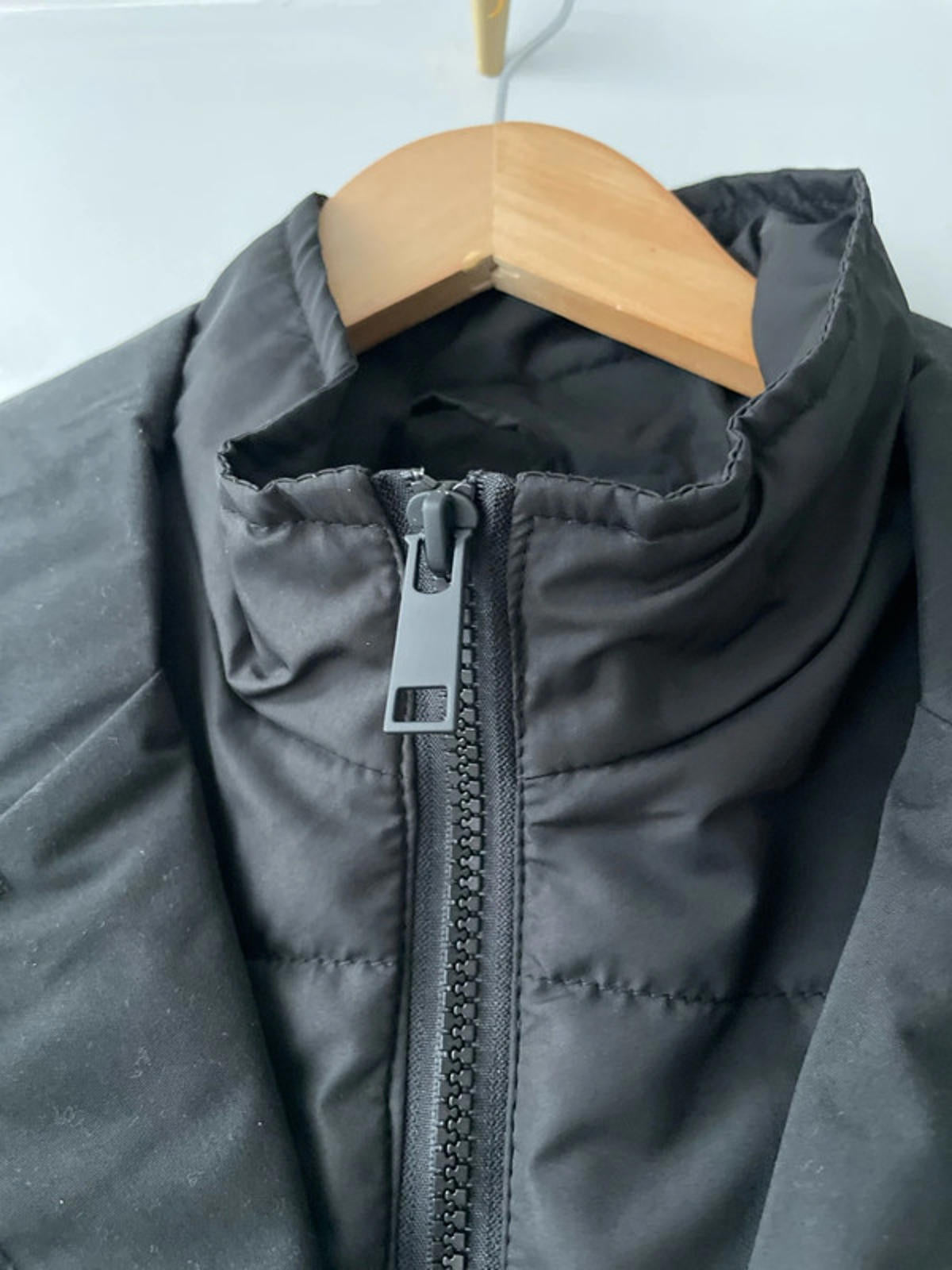 Men’s Brave Soul Trench Jacket Coat In Black - Medium - 2392