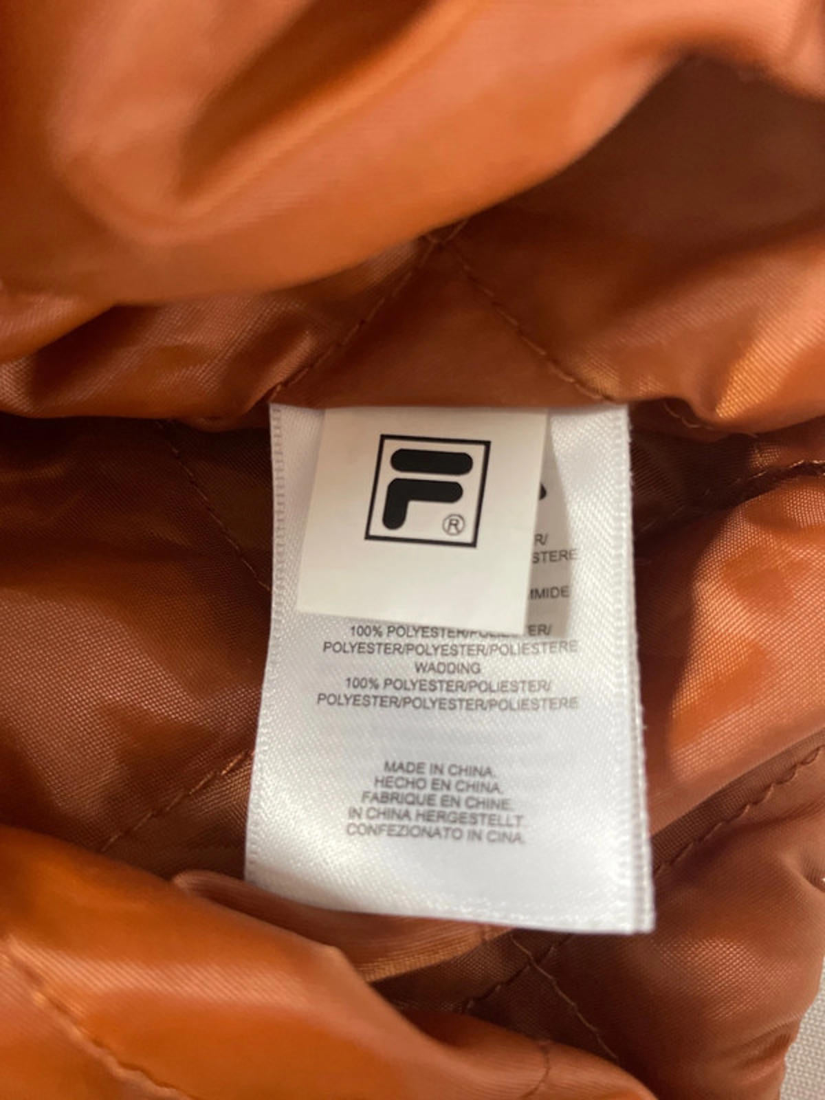 Men’s Fila Limited Edition Oversized Embroidered Sklyer Bomber Jacket - Small - 2059