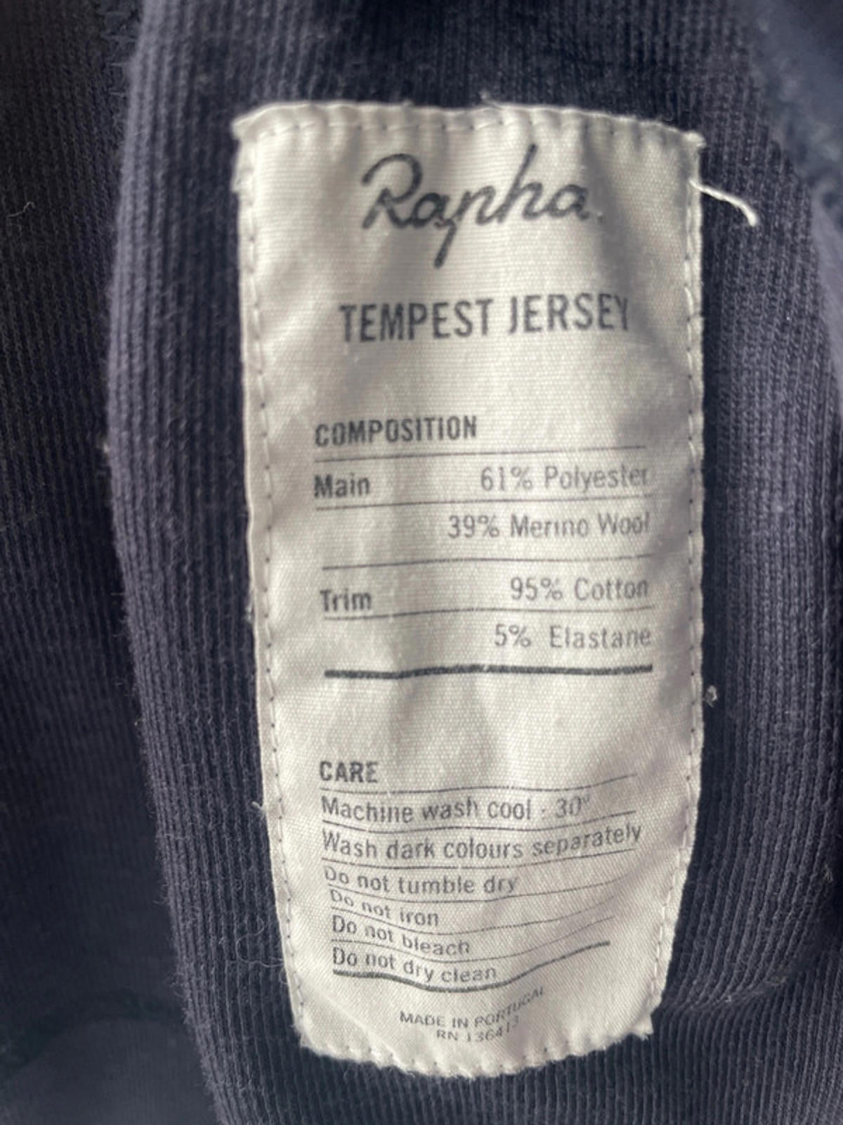 Men’s Rapha Tempest Limited Edition Premium Cycling Jersey Top - Large - 1677