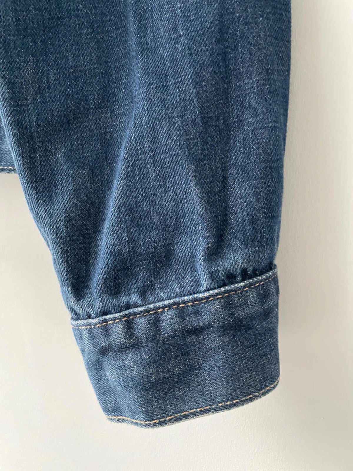 Women’s Levi’s Vintage 70500 Denim Jean Jacket In Navy - Medium - 2385