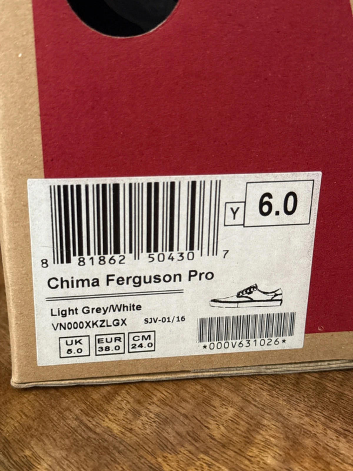Women’s Vans Chima Ferguson Premium Leather Trainers - Uk5 - 1290