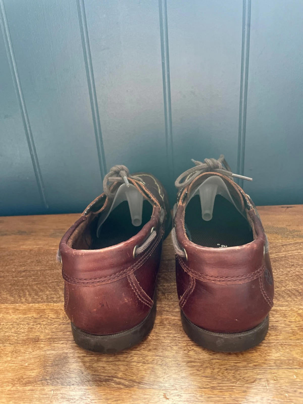 Men’s Timberland Premium Leather Classic Boat Shoes In Brown - UK8 - 1920