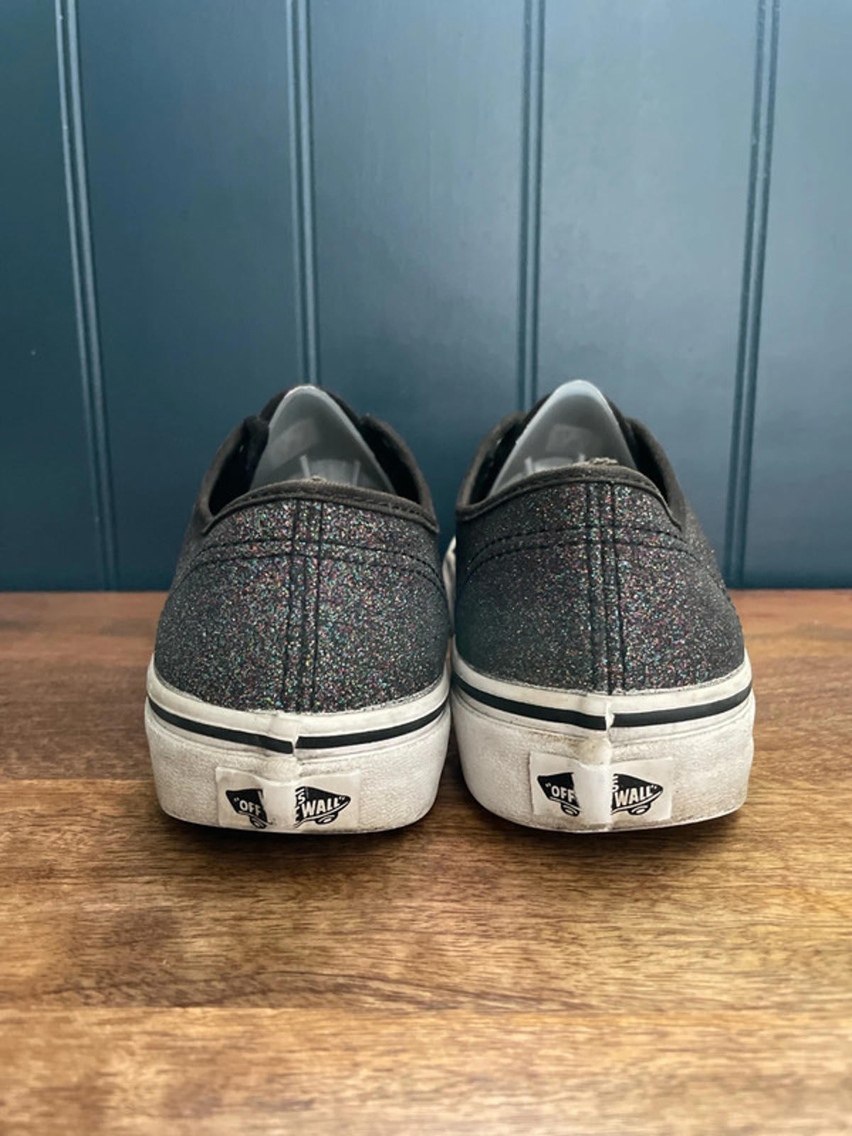 Women’s Vans Sparkly Glitter Trainers - UK 5 - 1610