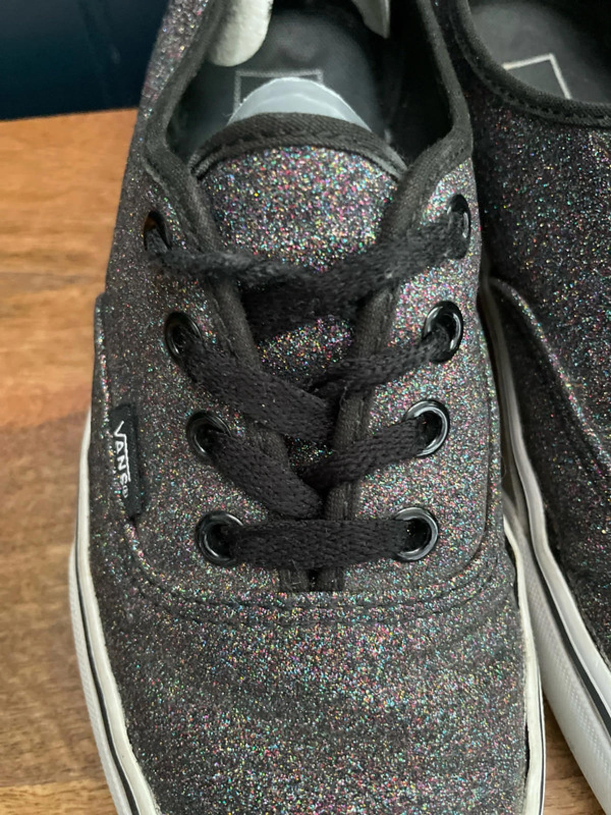 Women’s Vans Sparkly Glitter Trainers - UK 5 - 1610