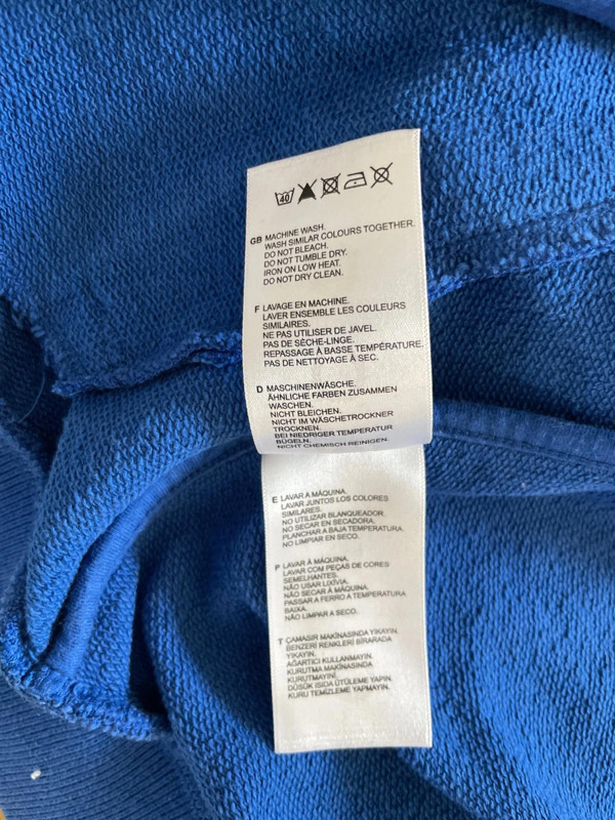 Men’s Fred Perry Vintage Track Jacket Top In Navy - Small - 2509