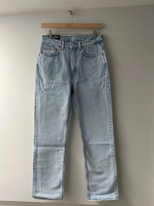 Women’s Weekday Voyage High Waisted Fit Jeans In Blue - W27/L30 - 0620