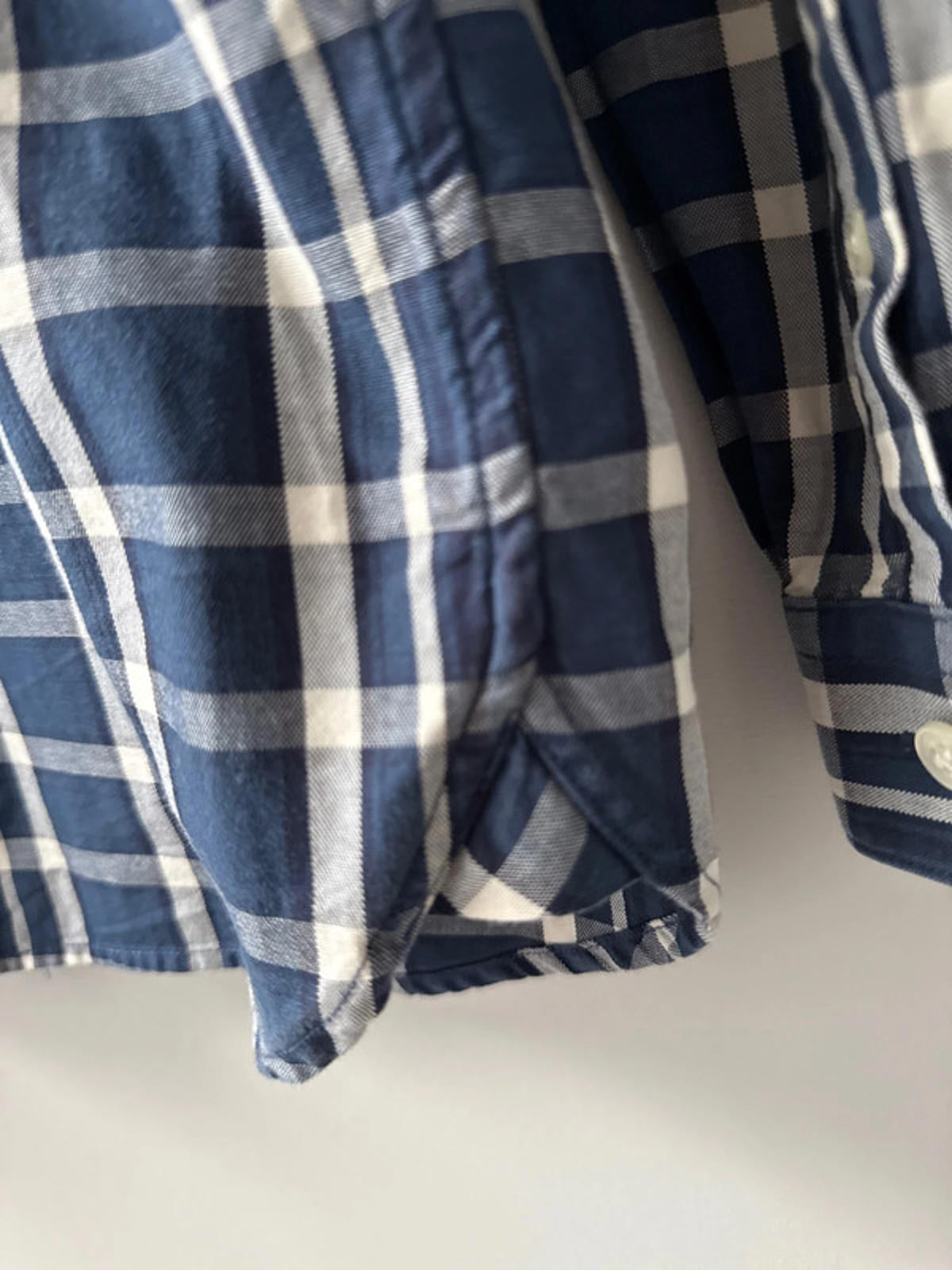 Men’s Fred Perry Check Oxford Shirt With Chest Pocket - Small - 0884