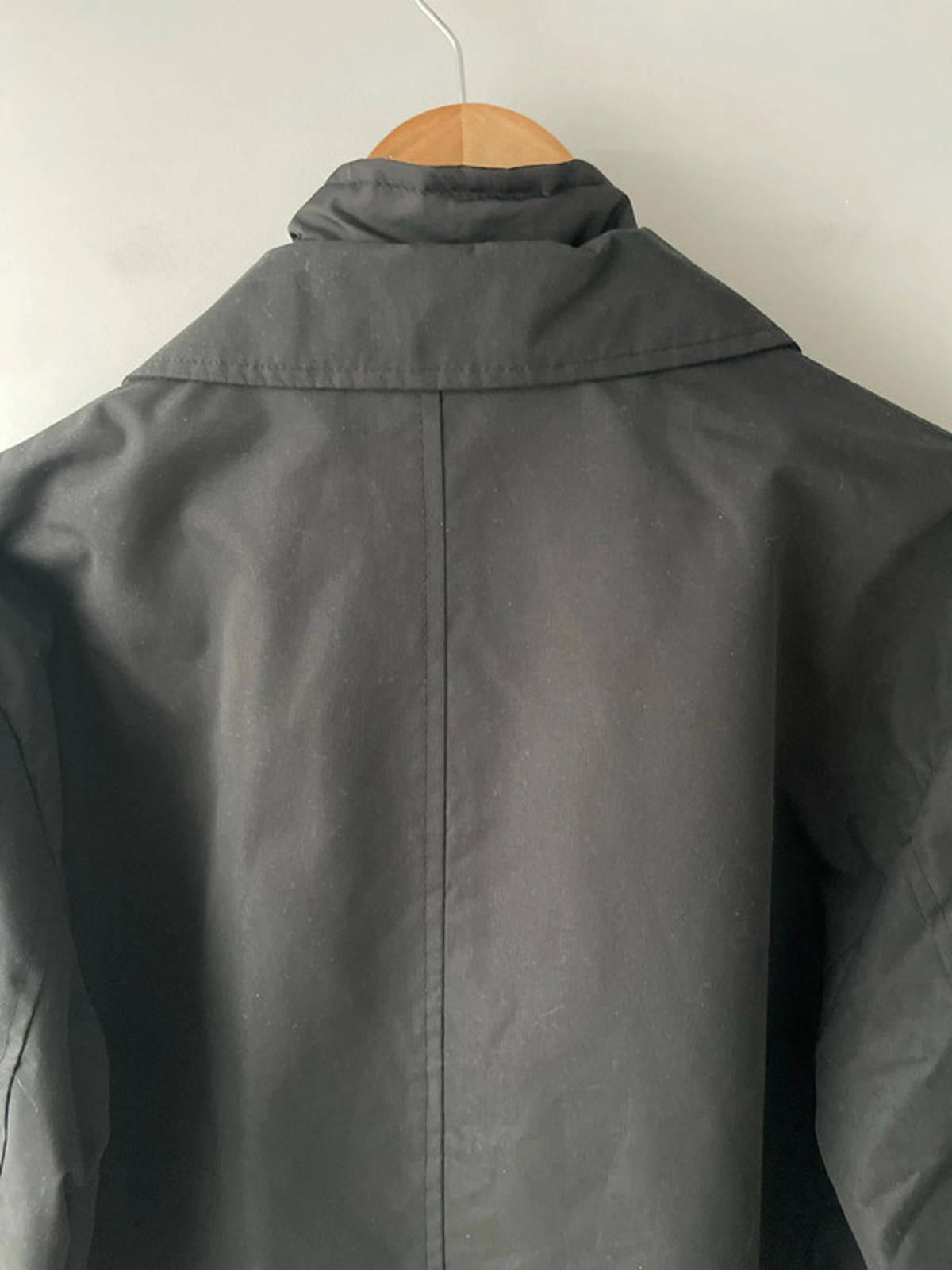 Men’s Brave Soul Trench Jacket Coat In Black - Medium - 2392