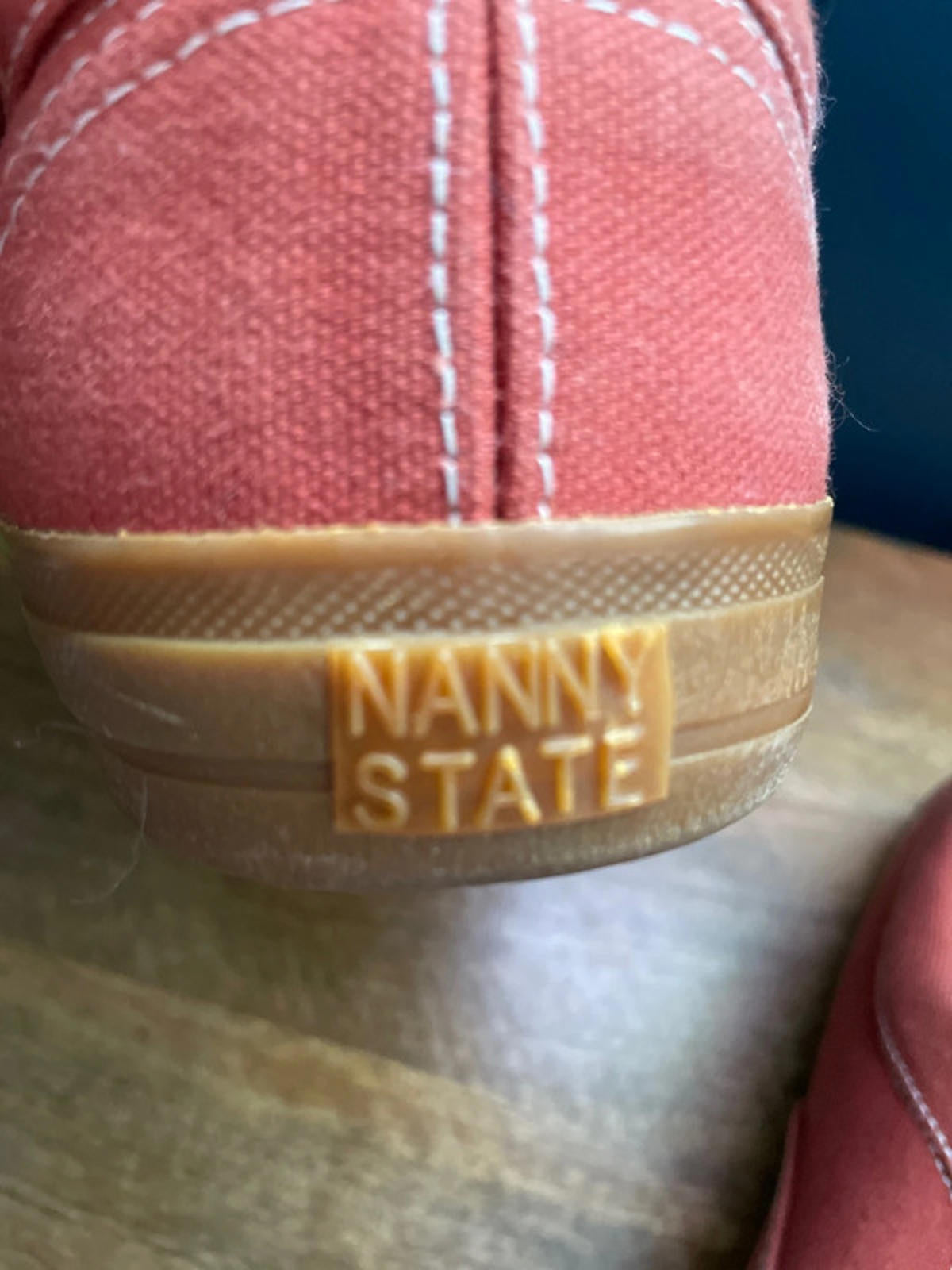 Men’s Nanny State Trainers In Orange - UK 9 - 1614