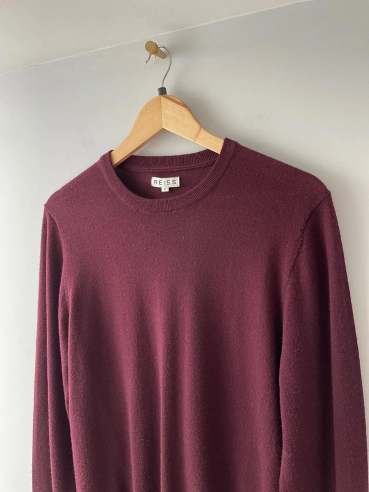 Men’s Reiss Crew Neck Premium Wool Jumper - Medium - 1937