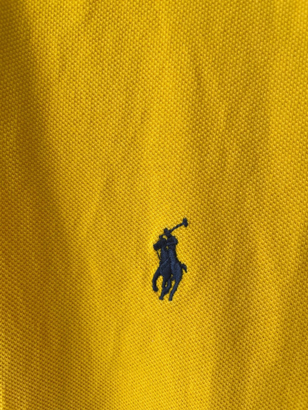 Men’s Ralph Lauren Premium Pique Polo Top In Custom Fit - Medium - 1672