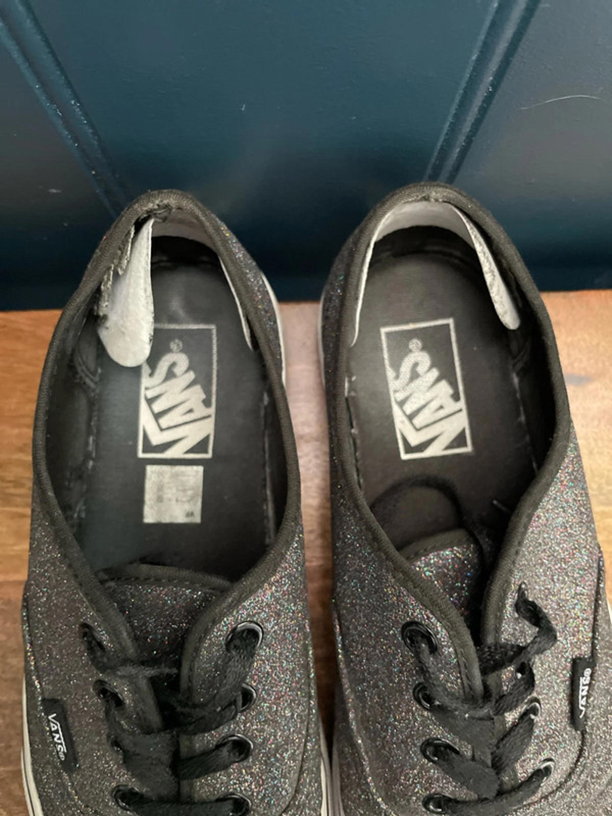 Women’s Vans Sparkly Glitter Trainers - UK 5 - 1610