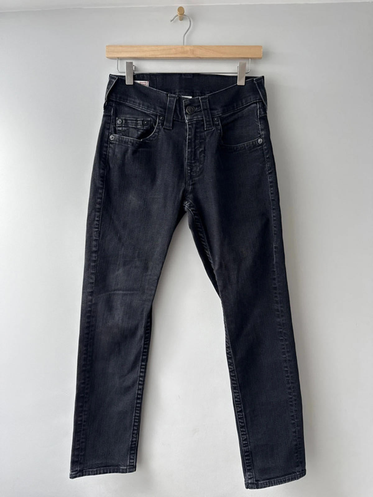 Women’s True Religion Geno Slim Fit Jeans With Washed Finish - W29/L29 - 0873