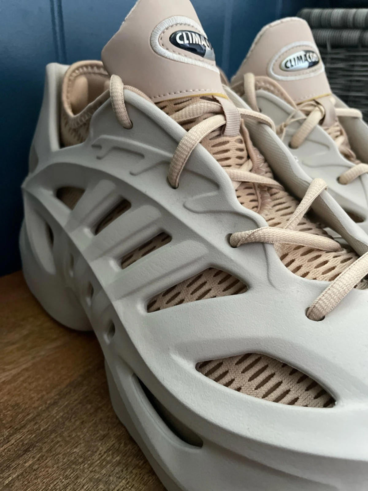 Men’s Adidas Adifom Climacool Chunky Sole Trainers In Wonder Magic Beige - UK 12 - 2297