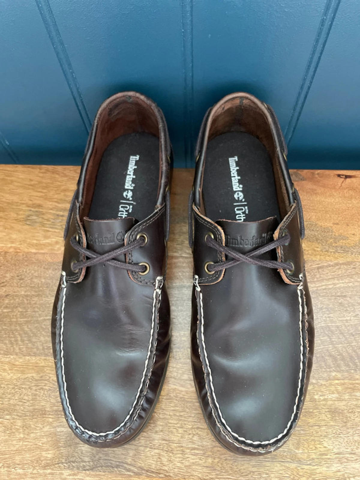 Men’s Timberland Premium Leather Classic Boat Shoes In Brown - UK8 - 1919