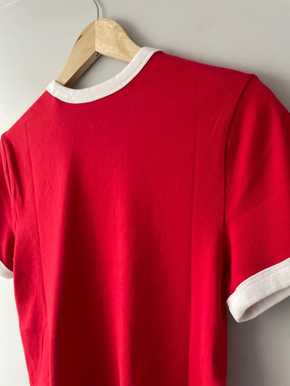Women’s Levi’s Short Sleeve Slim Fit Mini Ringer T-shirt - Large - 1885